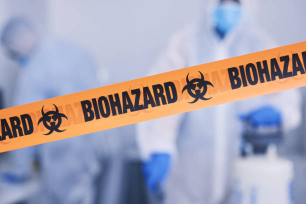 Professional Biohazard technician working in Hyannis Port, MA